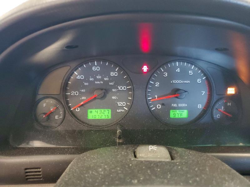 2001 Suba Forester VIN JF1SF63551G764703 COPART salvage auction — MINOR DENT/SCRATCHES, MN - CERTIFICATE OF TITLE, sold $250 on 2026-07-21 (photo 9)