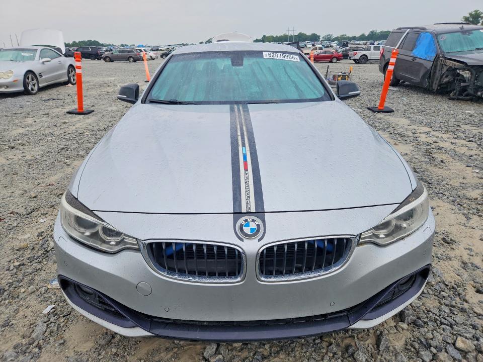 2014 BMW 4 series VIN WBA3V7C56EP770505 COPART salvage auction — MECHANICAL, Ga - Certificate Of Title, sold $1,150 on 2026-08-05 (photo 5)