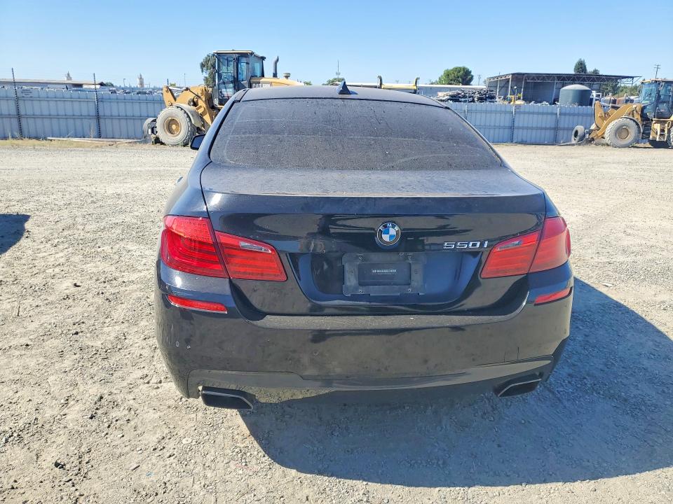 2011 BMW 5 series VIN WBAFR9C52BC758383 COPART salvage auction — MINOR DENT/SCRATCHES, DV, sold $1,250 on 2026-08-04 (photo 6)