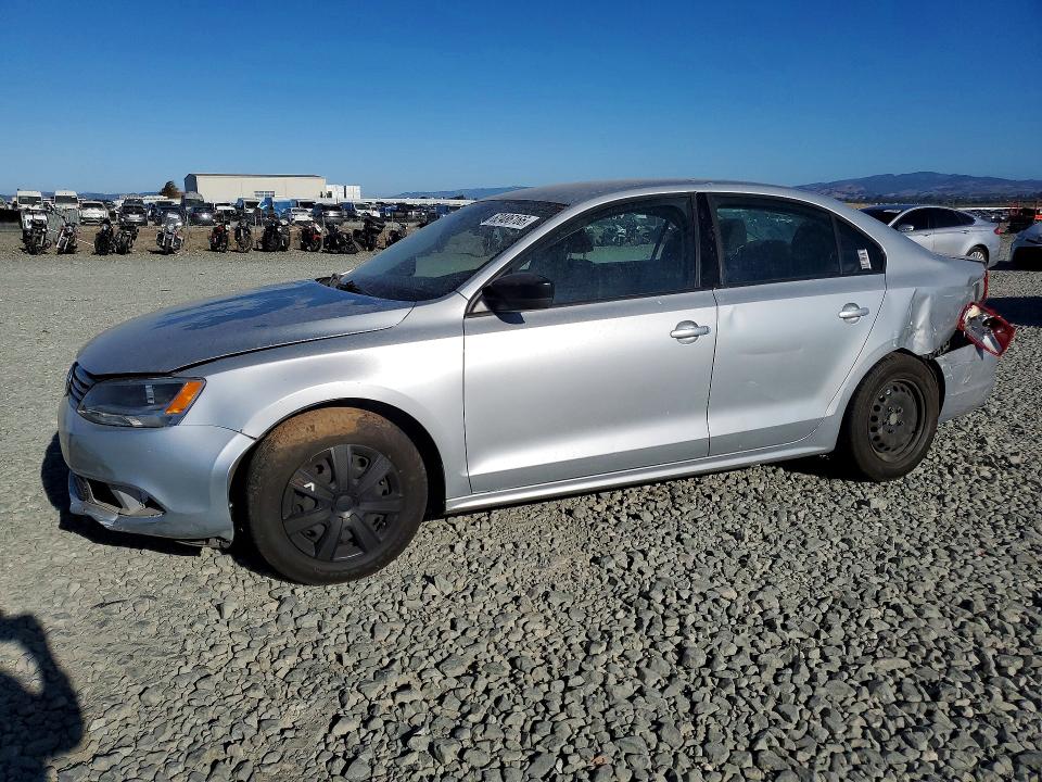 2011 Volkswagen Jetta VIN 3VW2K7AJ2BM379101 COPART salvage auction — REAR END, CA - SALVAGE CERTIFICATE, sold $725 on 2026-08-03 (photo 1)