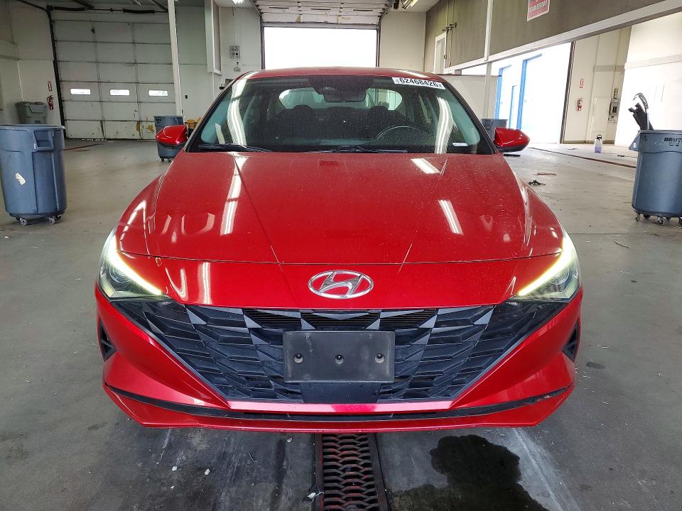2021 Hyundai Elantra VIN 5NPLS4AG3MH027986 COPART salvage auction — REAR END, Wa - Bill Of Sale, sold $3,950 on 2026-07-31 (photo 5)