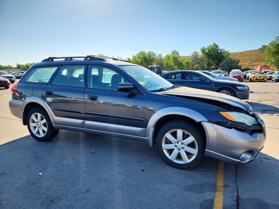 2009 Subaru Outback VIN 4S4BP61C997326573 COPART salvage auction — FRONT END, ST, sold $575 on 2026-08-24 (photo 4)