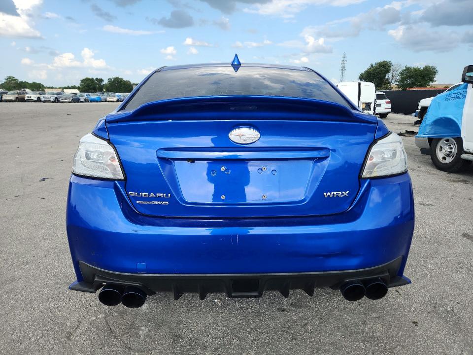 2020 Subaru Wrx VIN JF1VA1F62L8801545 COPART salvage auction — MINOR DENT/SCRATCHES, Fl - Cert Of Title-Rebuilt, sold $10,900 on 2026-08-27 (photo 6)