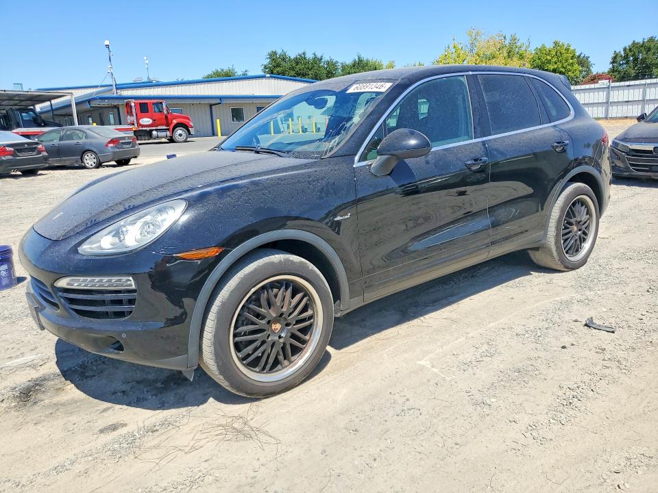 2014 Porsche Cayenne VIN WP1AF2A22ELA39515 COPART salvage auction — MECHANICAL, CA - DIS/DLR/EXP ONLY CLEAN TITLE (P), sold $1,350 on 2026-07-28 (photo 1)