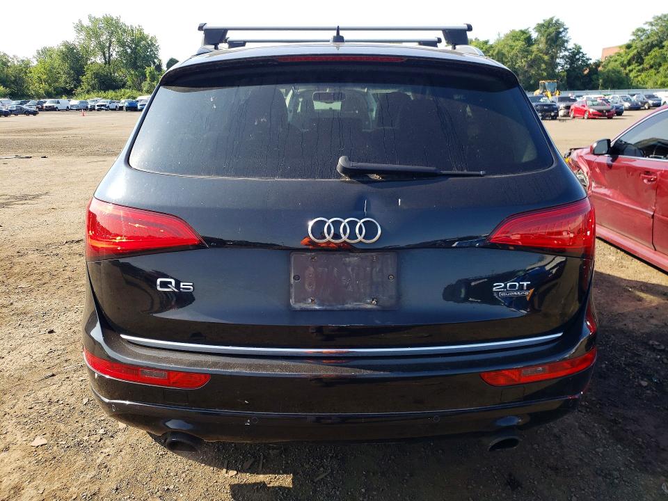 2015 Audi Q5 VIN WA1LFAFP4FA116000 COPART salvage auction — FRONT END, Ct - Cert Of Title-Salvage, sold $2,500 on 2026-07-31 (photo 6)