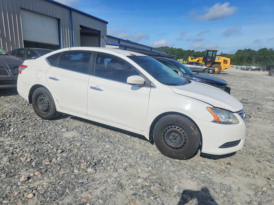 2015 Nissan Sentra VIN 3N1AB7AP8FY291299 COPART salvage auction — NORMAL WEAR, Ga - Certificate Of Title, sold $350 on 2026-08-20 (photo 4)