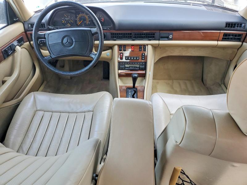 1988 Mercedes-benz S class VIN WDBCA35D2JA414995 COPART salvage auction — REAR END, Pa - Cert Of Salvage-Formerly Aband, sold $1,950 on 2026-07-27 (photo 8)
