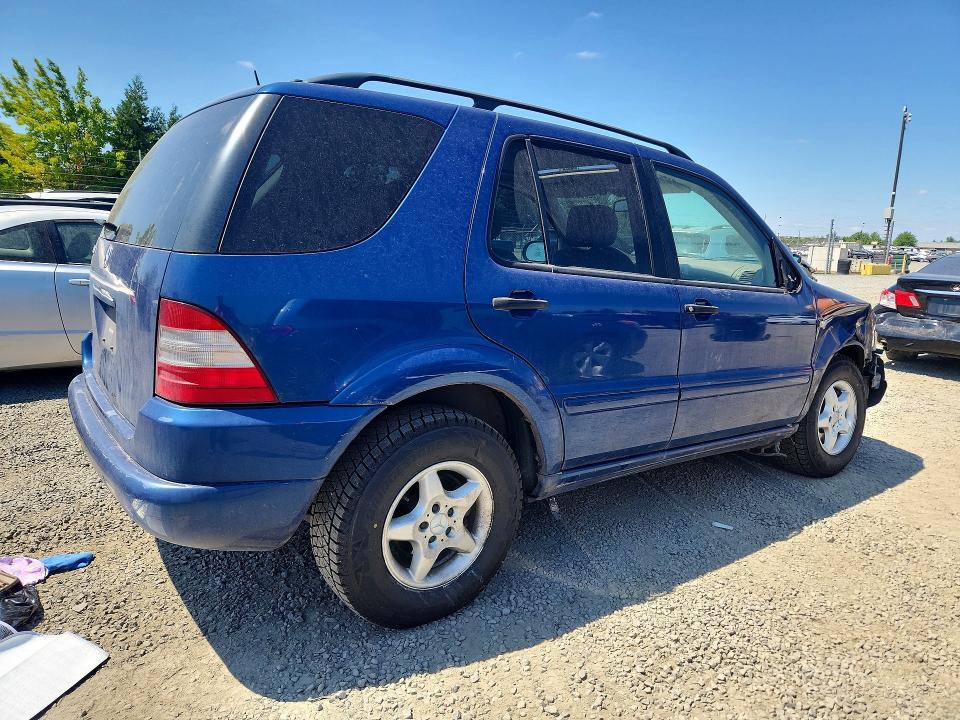 2001 Merz M-class VIN 4JGAB54E51A272178 COPART salvage auction — FRONT END, OR - CERTIFICATE OF TITLE, sold $575 on 2026-08-11 (photo 3)