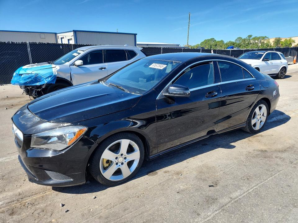 2017 Mercedes-benz Cla-class VIN WDDSJ4EB8HN415532 COPART salvage auction — FRONT END, Fl - Certificate Of Title, sold $3,750 on 2026-08-04 (photo 1)