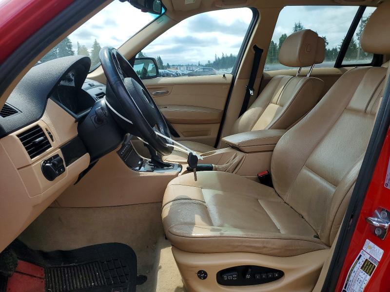 2008 BMW X3 VIN WBXPC93488WJ20889 COPART salvage auction — ALL OVER, CT, sold $200 on 2026-08-04 (photo 7)