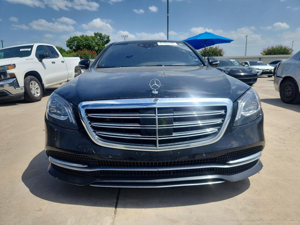 2019 Mercedes-benz S class VIN WDDUG8GB7KA491043 COPART salvage auction — MINOR DENT/SCRATCHES, Tx - Certificate Of Title, sold $19,600 on 2026-08-04 (photo 5)