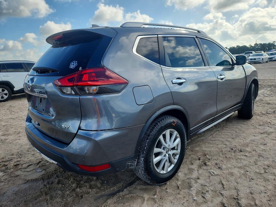 2018 Nissan Rogue VIN KNMAT2MT8JP551233 COPART salvage auction — FRONT END, TX - SALVAGE VEHICLE TITLE (P), sold $800 on 2026-07-31 (photo 3)