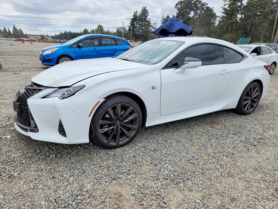 2025 Lexus Rc350 VIN JTHGZ5DC3S5013237 COPART salvage auction — FRONT END, Wa - Bill Of Sale, sold $23,000 on 2026-07-31 (photo 1)