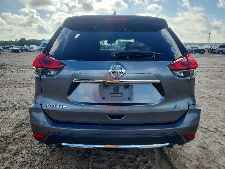 2018 Nissan Rogue VIN KNMAT2MT8JP551233 COPART salvage auction — FRONT END, TX - SALVAGE VEHICLE TITLE (P), sold $800 on 2026-07-31 (photo 6)