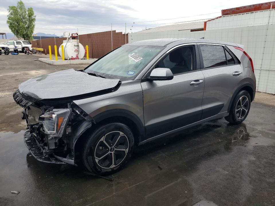 2026 Kia Niro VIN KNDCP3LEXT5359588 COPART salvage auction — FRONT END, Tx - Certificate Of Title, sold $4,550 on 2026-07-27 (photo 1)