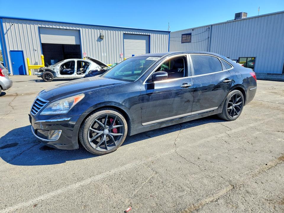 2013 Hyundai Equus VIN KMHGH4JH2DU064344 COPART salvage auction — FRONT END, Ca - Dis/Dlr/Exp Only Clean Title, sold $325 on 2026-07-31 (photo 1)