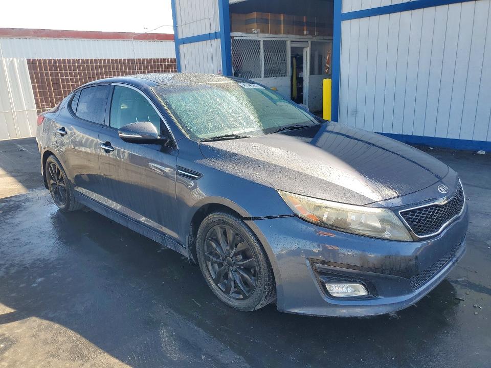 2015 Kia Optima VIN 5XXGN4A78FG413598 COPART salvage auction — FRONT END, NV - CERTIFICATE OF TITLE (P), sold $250 on 2026-07-28 (photo 4)