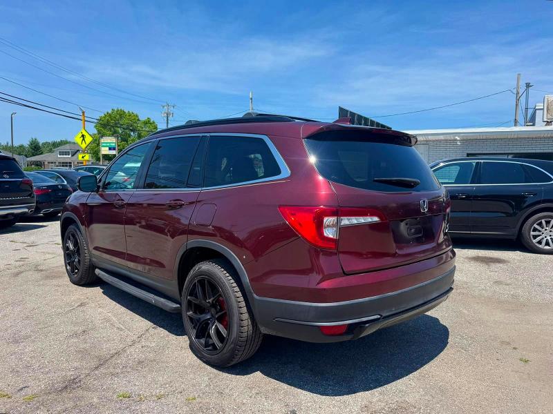 2022 Honda Pilot VIN 5FNYF6H21NB005209 COPART salvage auction — NORMAL WEAR, NJ - CERTIFICATE OF TITLE (P), sold $12,800 on 2026-07-27 (photo 3)