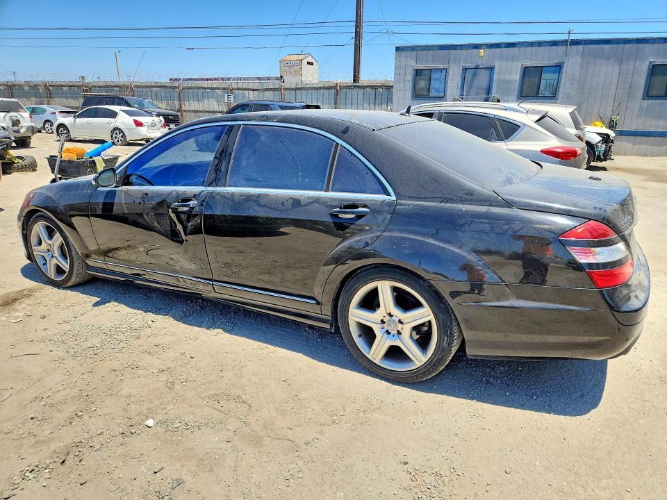 2007 Mercedes-benz S class VIN WDDNG71X87A076680 COPART salvage auction — SIDE, SC, sold $600 on 2026-08-03 (photo 2)