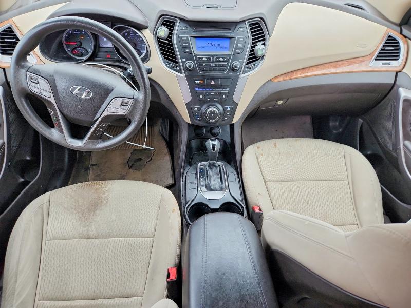 2015 Hyundai Santa fe VIN 5XYZTDLB5FG280262 COPART salvage auction — MINOR DENT/SCRATCHES, CT, sold $925 on 2026-07-17 (photo 8)