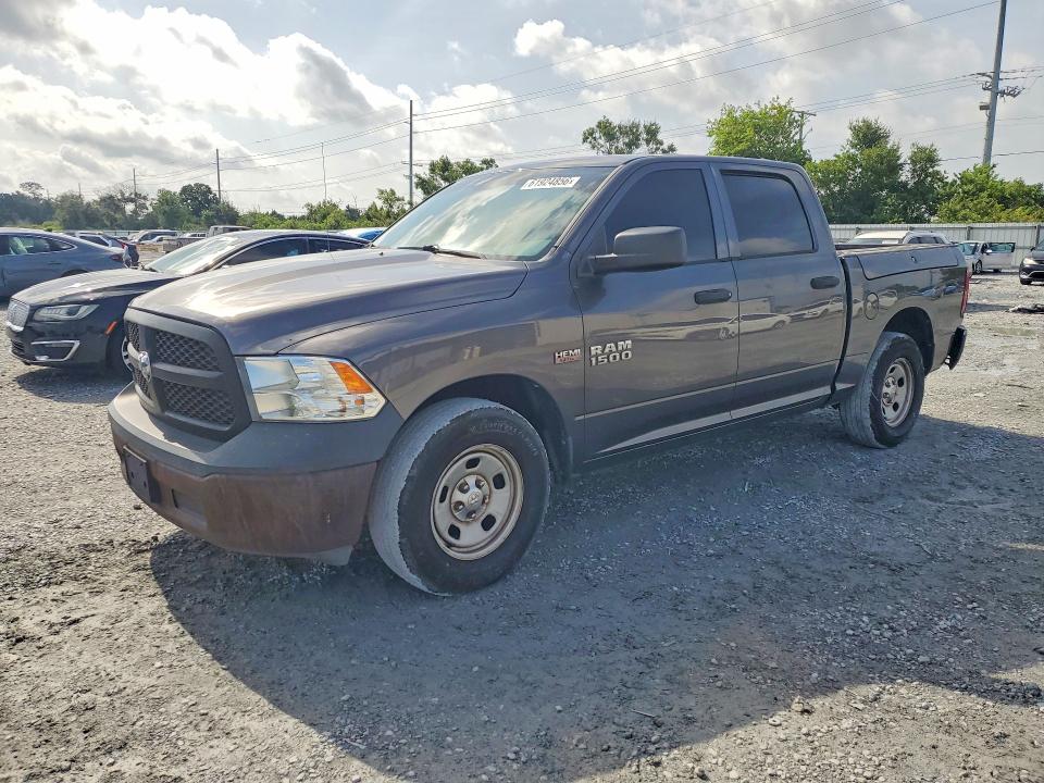 2016 Ram 1500 VIN 1C6RR6KT9GS223733 COPART salvage auction — REAR END, Fl - Certificate Of Title, sold $2,000 on 2026-08-01 (photo 1)