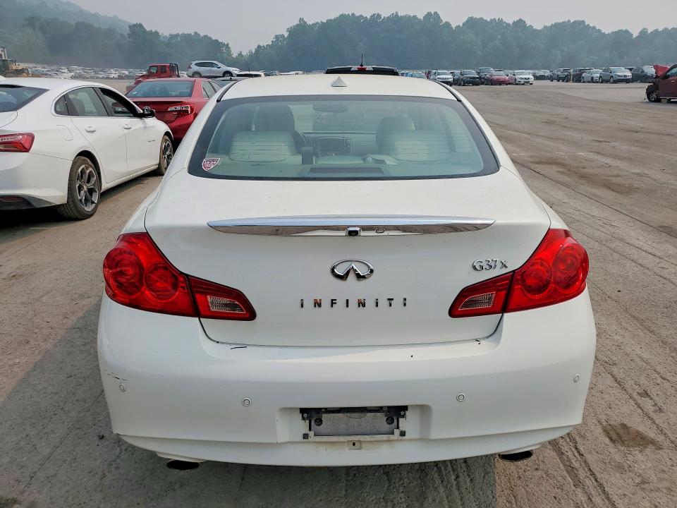2011 Infiniti G37 VIN JN1CV6ARXBM351320 COPART salvage auction — MECHANICAL, Pa - Cert Of Title, sold $525 on 2026-07-23 (photo 6)
