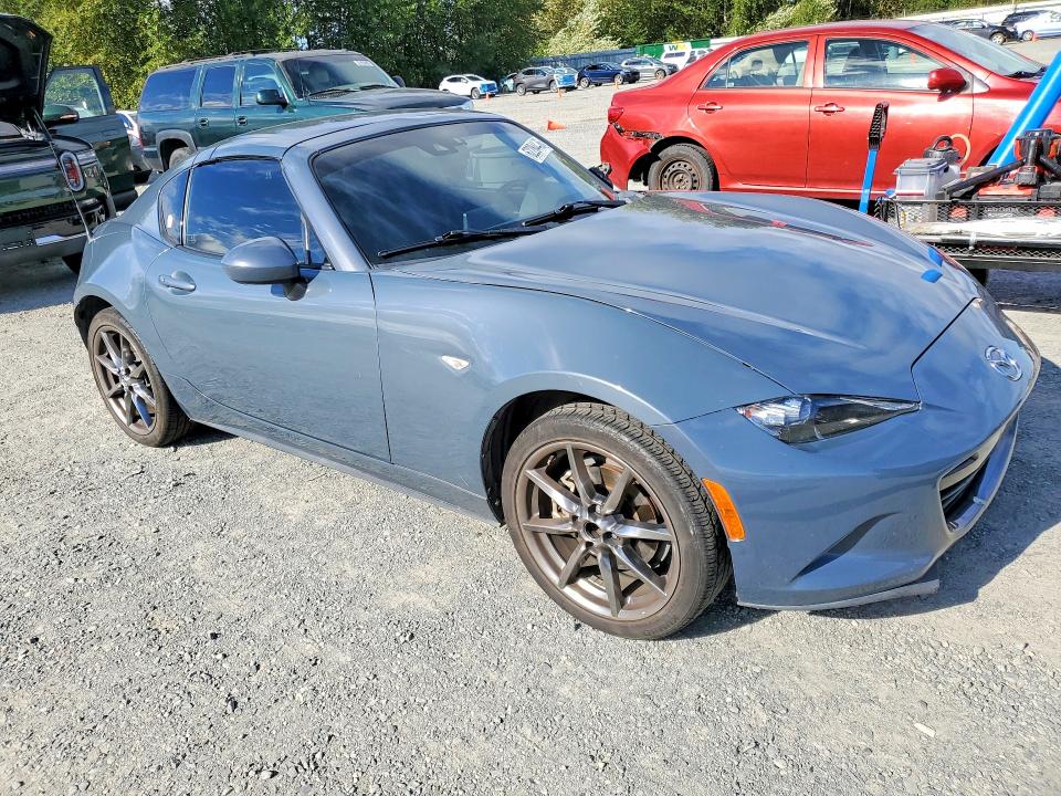 2021 Mazda Mx5 VIN JM1NDAM7XM0455614 COPART salvage auction — SIDE, BS, sold $7,500 on 2026-08-10 (photo 4)