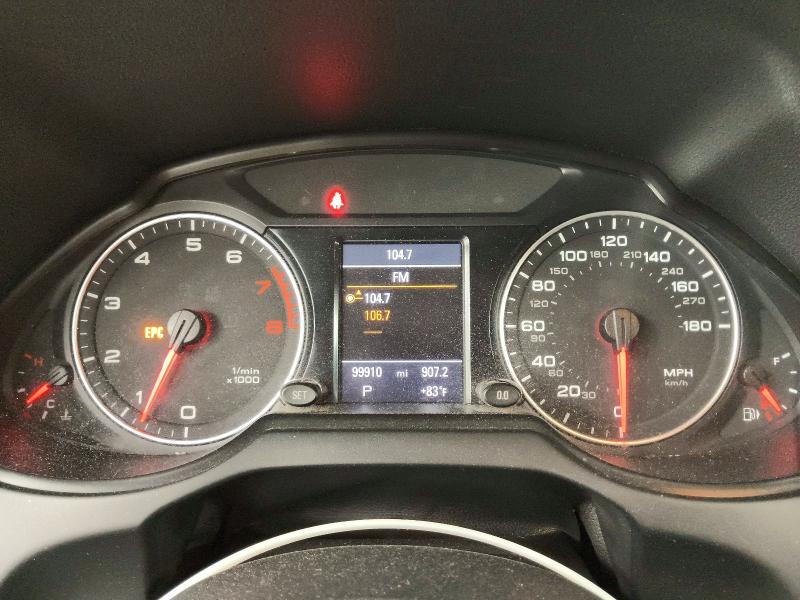 2012 Audi Q5 VIN WA1DKAFP8CA033679 COPART salvage auction — FRONT END, CT, sold $1,750 on 2026-07-14 (photo 9)