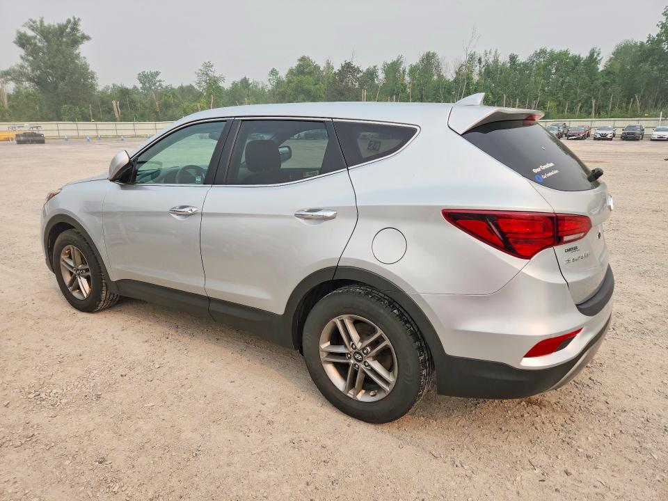 2017 Hyundai Santa fe VIN 5XYZT3LB1HG498907 COPART salvage auction — MECHANICAL, Ny - Certificate Of Title, sold $2,300 on 2026-07-22 (photo 2)