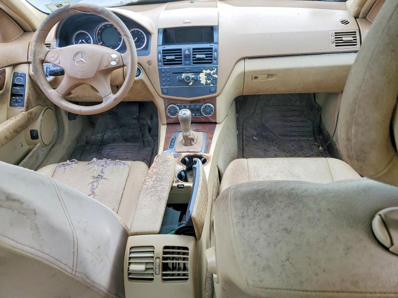 2008 Mercedes-benz C class VIN WDDGF81X78F168157 COPART salvage auction — FRONT END, Nj - Certificate Of Title, sold $300 on 2026-08-04 (photo 8)