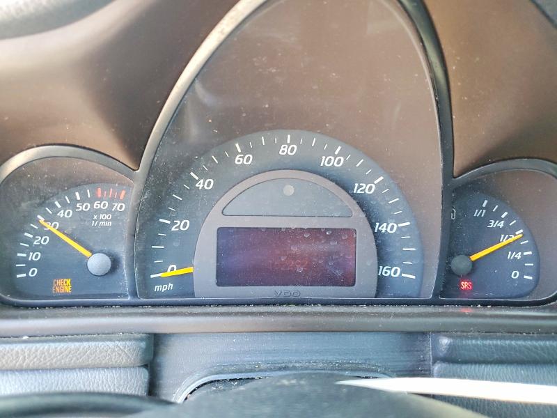 2002 Mercedes-benz C class VIN WDBRN47J12A175819 COPART salvage auction — MINOR DENT/SCRATCHES, DV, sold $275 on 2026-08-17 (photo 9)