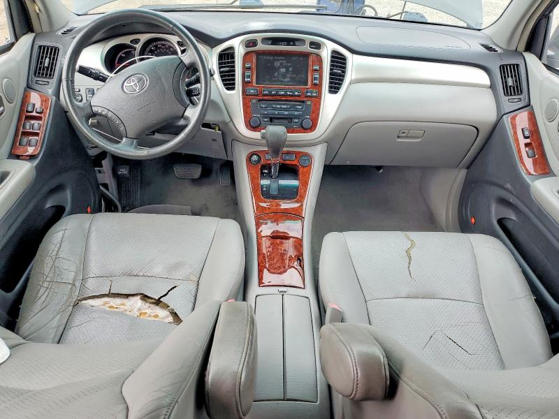 2006 Toyota Highlander VIN JTEEW21A160019409 COPART salvage auction — SIDE, CA - SALVAGE CERTIFICATE, sold $1,000 on 2026-07-17 (photo 8)