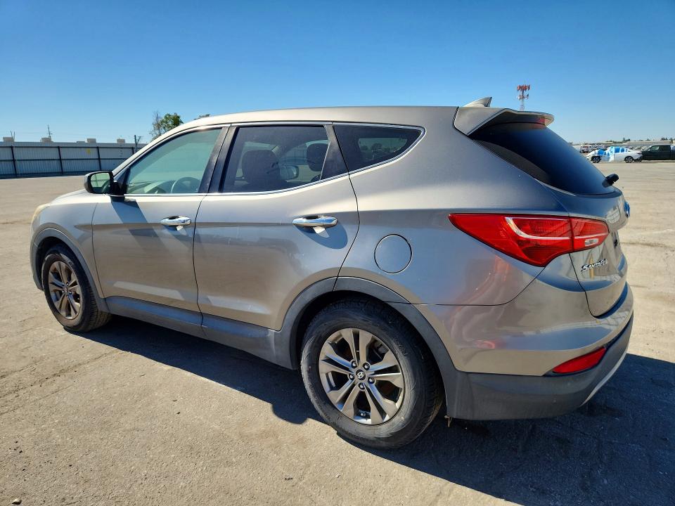 2014 Hyundai Santa fe VIN 5XYZT3LB9EG164054 COPART salvage auction — UNDERCARRIAGE, CA - DIS/DLR/EXP ONLY CLEAN TITLE, sold $3,100 on 2026-07-31 (photo 2)