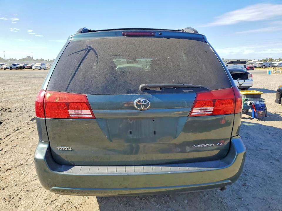2004 Toyt Sienna VIN 5TDZA23C84S210287 COPART salvage auction — MECHANICAL, CA - DIS/DLR/EXP ONLY CLEAN TITLE, sold $450 on 2026-07-28 (photo 6)