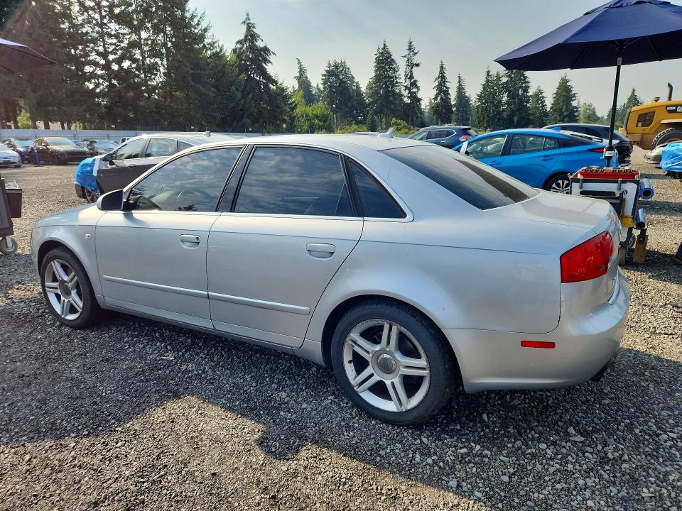 2007 Audi A4 VIN WAUDF78E97A201311 COPART salvage auction — FRONT END, Wa - Vehicle Cert Of Ownership-Titl, sold $275 on 2026-07-31 (photo 2)