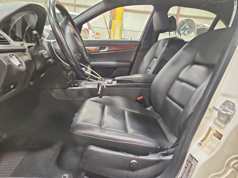 2011 Mercedes-benz C class VIN WDDGF8BB1BR176201 COPART salvage auction — REAR END, PA - CERTIFICATE OF SALVAGE, sold $1,200 on 2026-08-04 (photo 7)