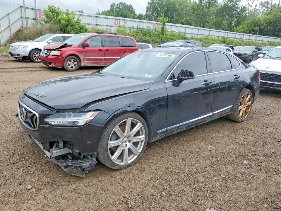 2017 Volvo S90 VIN YV1A22ML7H1001984 COPART salvage auction — FRONT END, CZ, sold $2,000 on 2026-08-05 (photo 1)