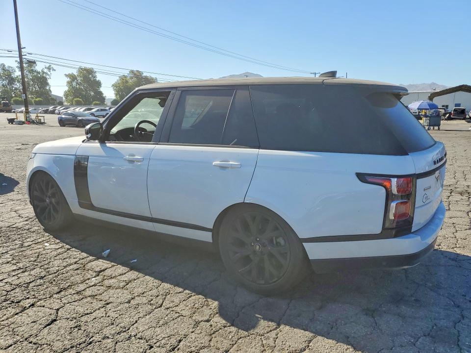 2018 Land rover Rangerover VIN SALGS2RE1JA503429 COPART salvage auction — MECHANICAL, Ca - Cert Of Title Or Salvage Acq (P), sold $17,500 on 2026-07-28 (photo 2)