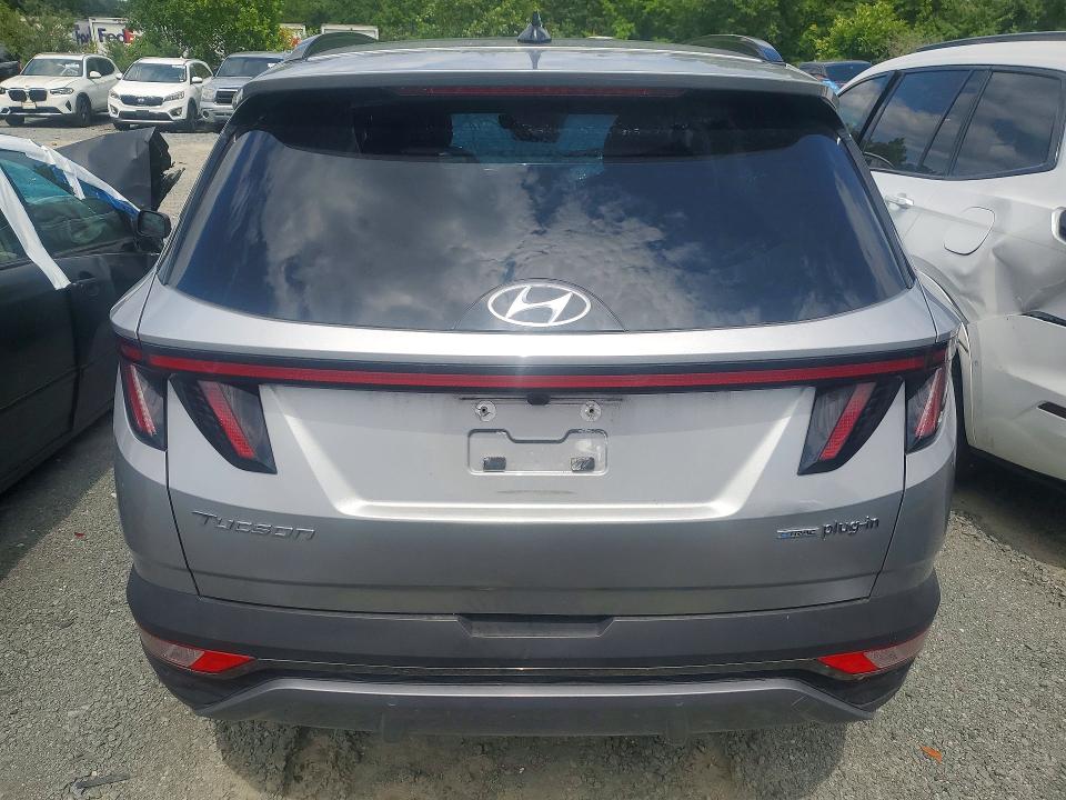 2023 Hyundai Tucson VIN KM8JFDA22PU126756 COPART salvage auction — ROLLOVER, Md - Cert Of Salvage > 75% Damage, sold $5,600 on 2026-07-31 (photo 6)