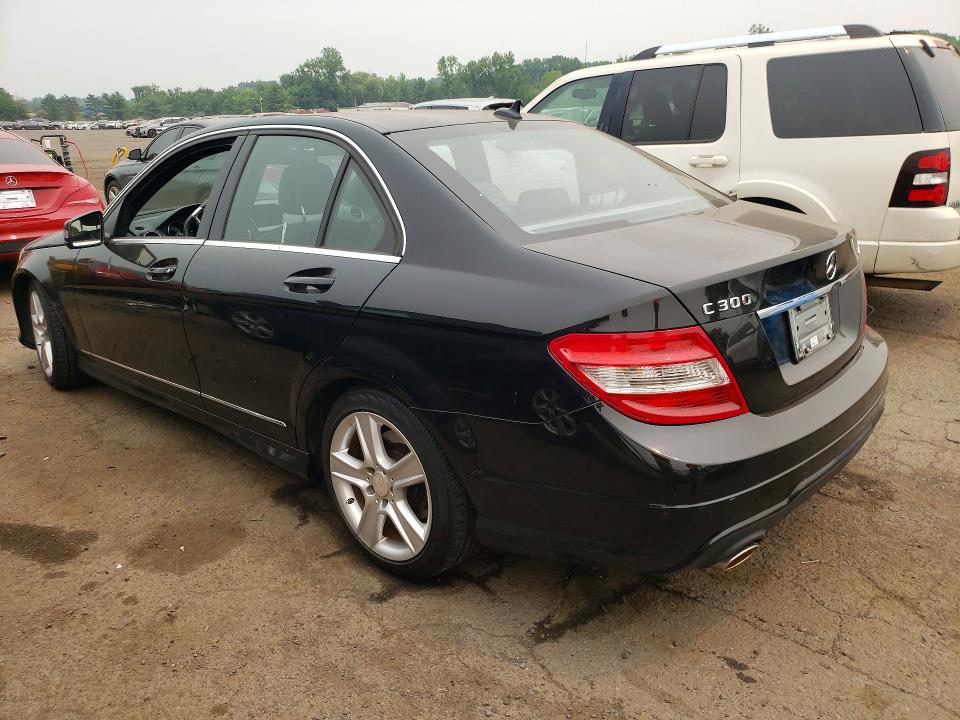 2012 Mercedes-benz C class VIN WDDGF8BB6CR196171 COPART salvage auction — MINOR DENT/SCRATCHES, Ct - Cert Of Title-Salvage, sold $875 on 2026-08-04 (photo 2)