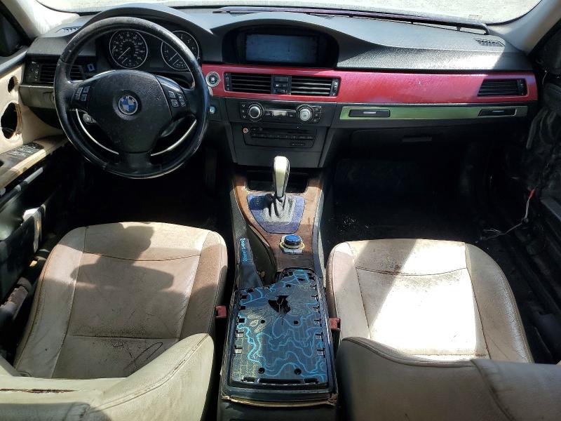 2010 BMW 3 series VIN WBAPH7C57AA175913 COPART salvage auction — REAR END, Ca - Lien Papers-Clean Or Ac (P), sold $100 on 2026-08-04 (photo 8)