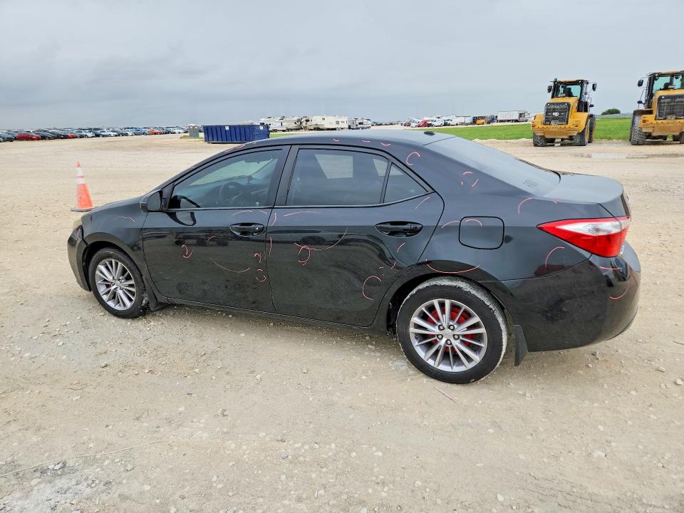 2014 Toyota Corolla VIN 5YFBURHE0EP047740 COPART salvage auction — SIDE, Tx - Salvage Vehicle Title, sold $1,700 on 2026-07-23 (photo 2)
