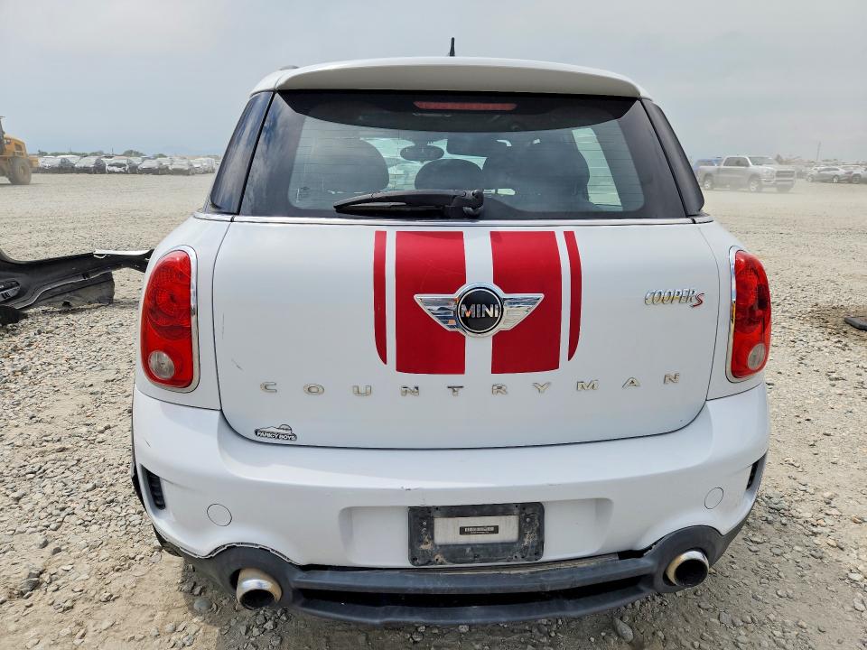 2014 Mini Cooper VIN WMWZC5C59EWM17881 COPART salvage auction — FRONT END, DV, sold $375 on 2026-08-04 (photo 6)