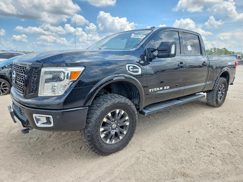 2018 Nissan TITAN VIN 1N6BA1F41JN533840 COPART salvage auction — MINOR DENT/SCRATCHES, CT, sold $9,700 on 2026-07-17 (photo 1)