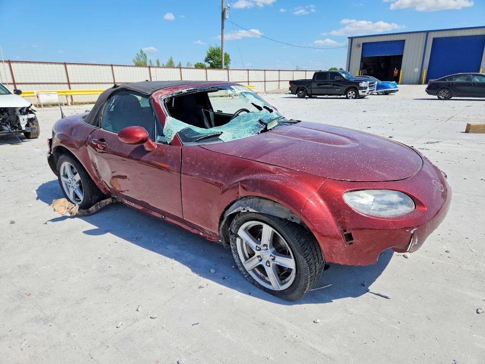 2006 Mazda Mx5 VIN JM1NC25F560100450 COPART salvage auction — FRONT END, TX - SALVAGE VEHICLE TITLE (P), sold $175 on 2026-07-31 (photo 4)