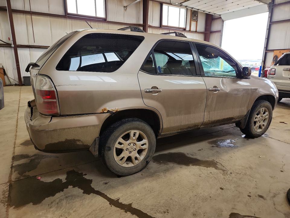2004 Acura Mdx VIN 2HNYD18624H003662 COPART salvage auction — REAR END, Ab - Bos - Salvage, sold $400 on 2026-07-23 (photo 3)