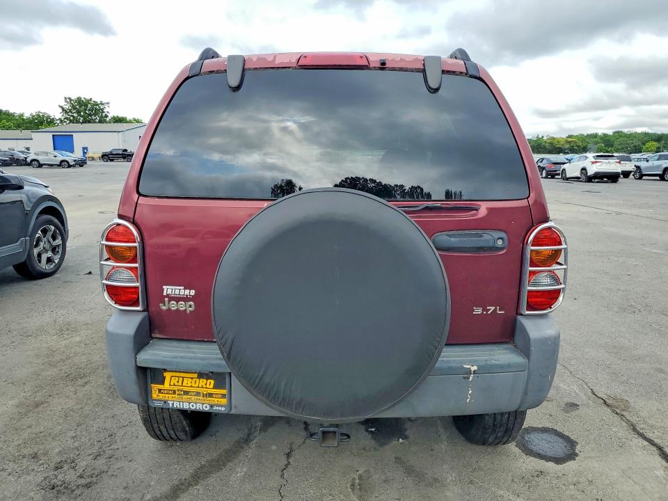 2002 Jep Liberty VIN 1J4GL48K42W253660 COPART salvage auction — NORMAL WEAR, NJ - CERTIFICATE OF TITLE, sold $125 on 2026-07-23 (photo 6)