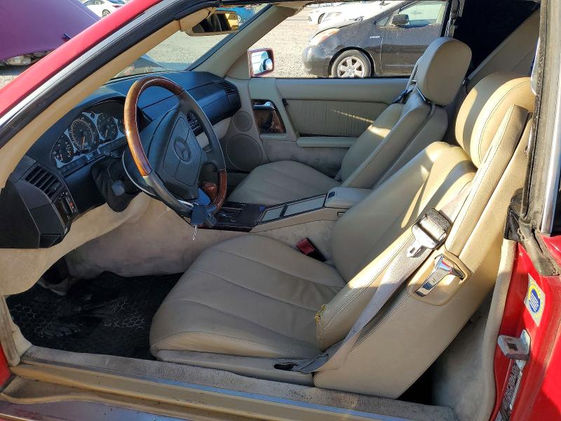 1995 Mercedes-benz Sl-class VIN WDBFA63E6SF115427 COPART salvage auction — MECHANICAL, CA - DIS/DLR/EXP ONLY CLEAN TITLE, sold $2,300 on 2026-07-31 (photo 7)