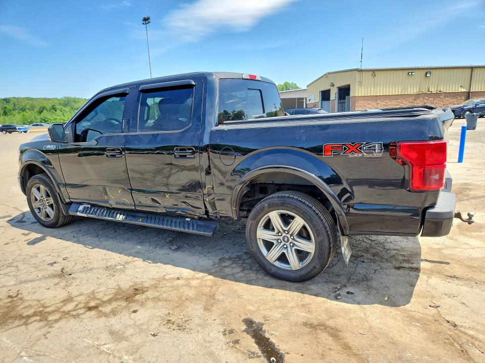 2018 Ford F150 VIN 1FTEW1EG0JFB62094 COPART salvage auction — SIDE, Ny - Mv-907A Salvage Certificate, sold $7,000 on 2026-08-06 (photo 2)