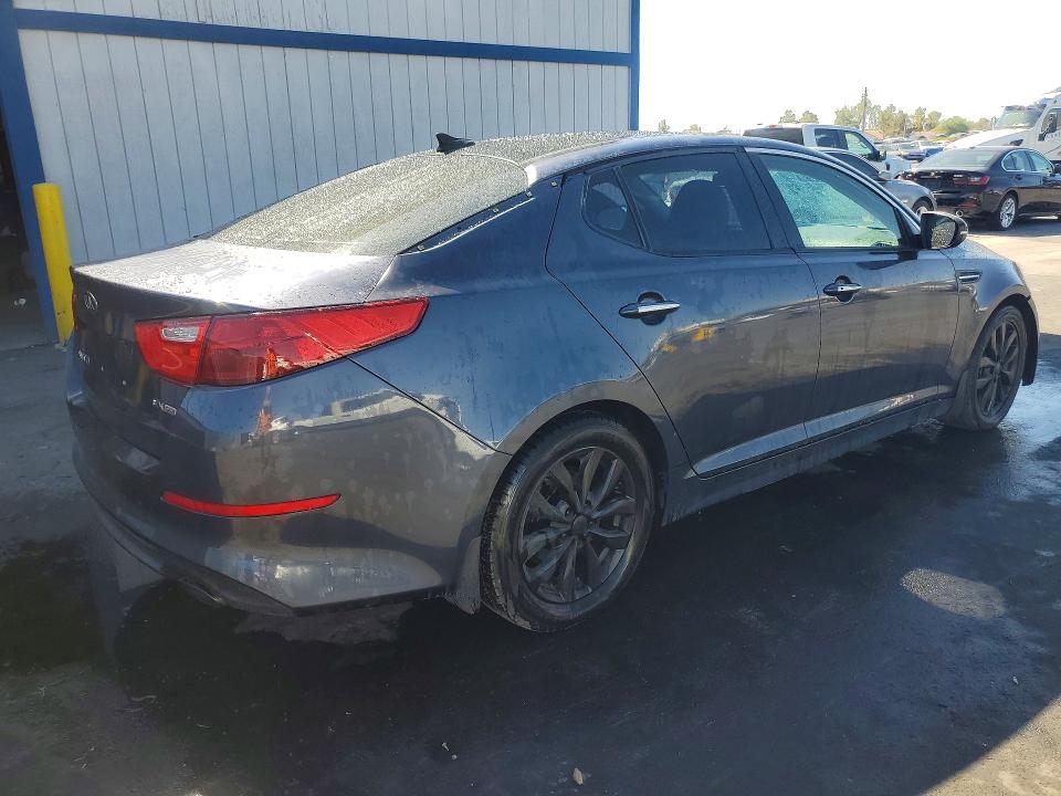 2015 Kia Optima VIN 5XXGN4A78FG413598 COPART salvage auction — FRONT END, NV - CERTIFICATE OF TITLE (P), sold $250 on 2026-07-28 (photo 3)